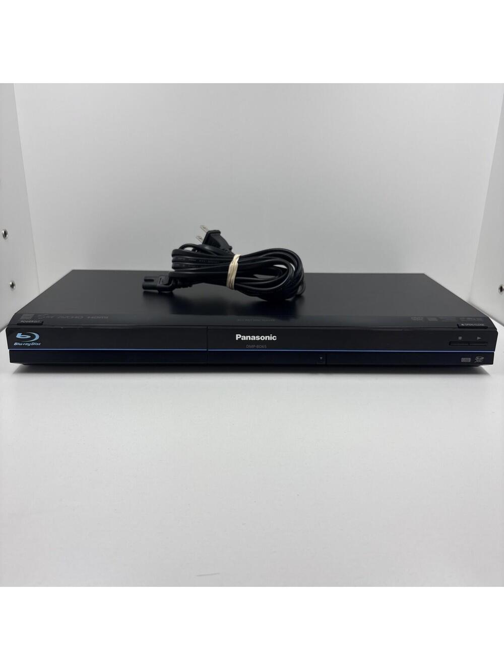 Panasonic DMP-BD65 Blu-Ray DVD Disc Player w/ Power Cord - Tested No Remote